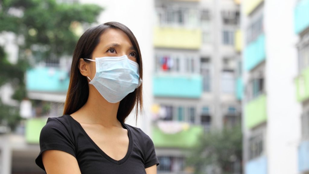 6 Strategies for Starting a Business during a Pandemic - woman with mask on