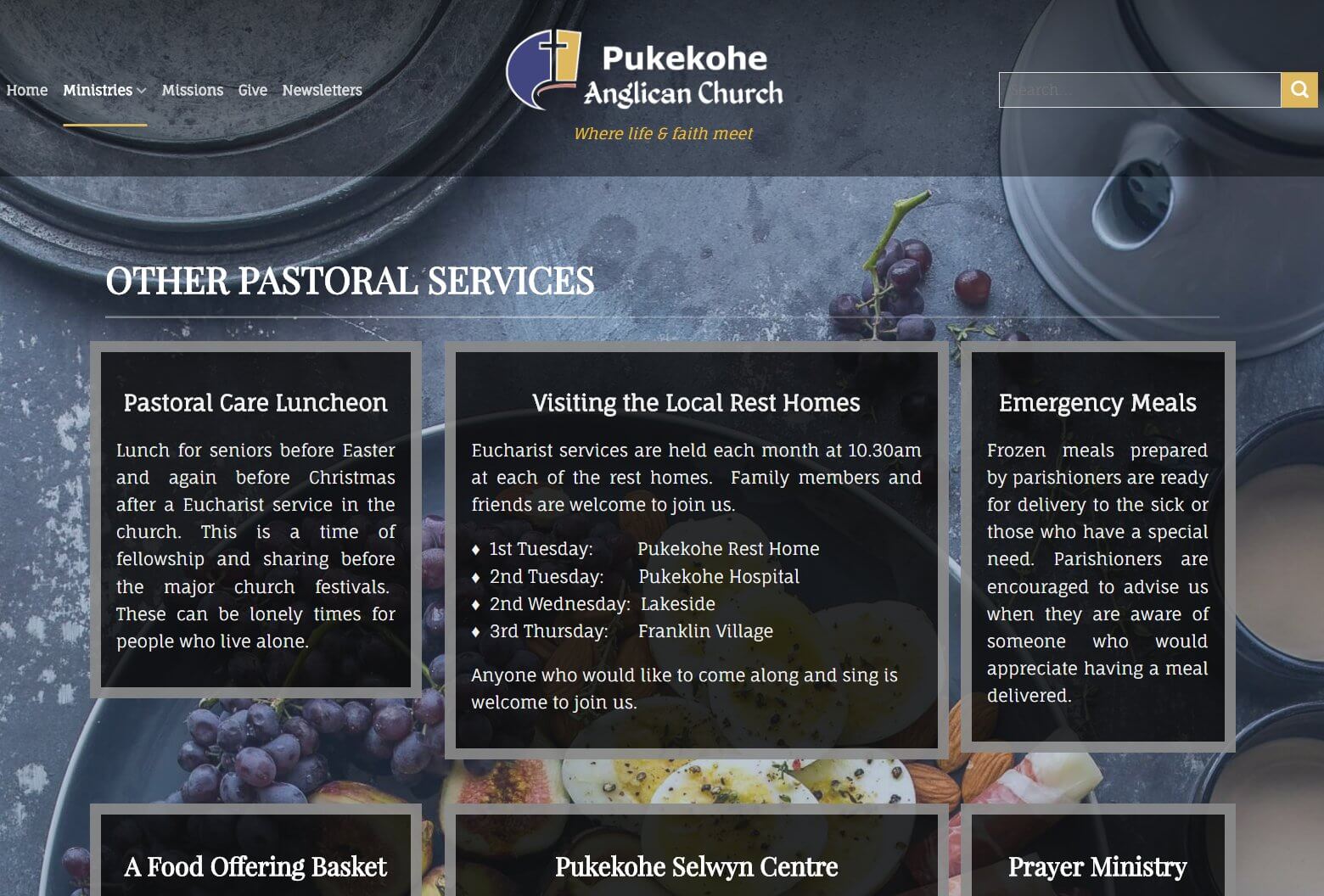 Other Pastoral Services